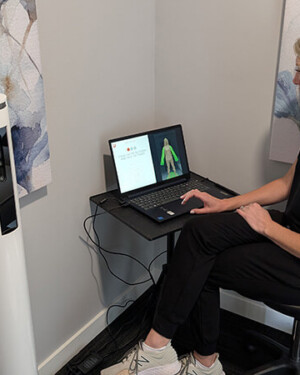 The Styku 3D Body Scanner is quick, painless, and incredibly detailed, with each scan only taking 35 seconds to complete.